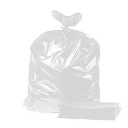 Can Liner, Regular, White, 20" X 22", LLDPE, 500/Case, Made In Canada