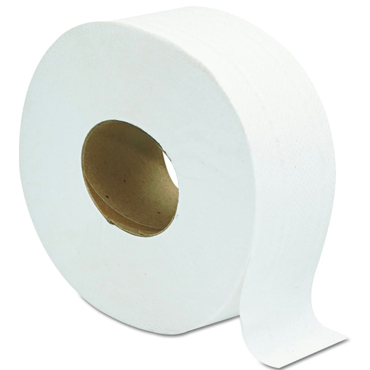 Mini Jumbo Bathroom Tissue, 2-Ply, White, 650', 12 Rolls/Case, Made in Canada