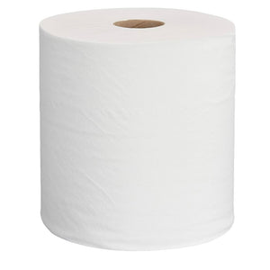 Hardwound Paper Towel, White, 800', 6 Rolls/Case