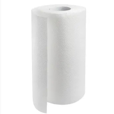 Kitchen Towel, White, 2 Ply, 85 Sheets Single Roll