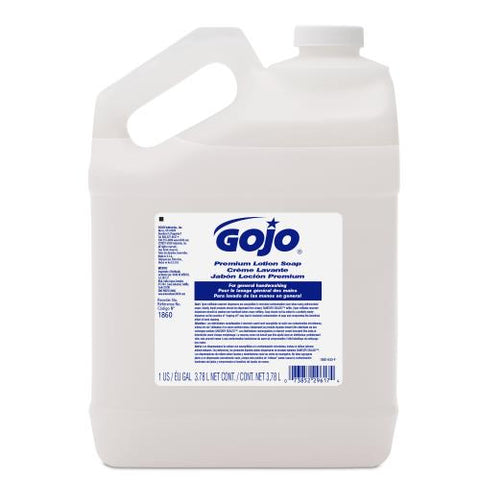 Gojo PREMIUM LOTION SOAP DYE FREE WATERFALL GALLON 4ct