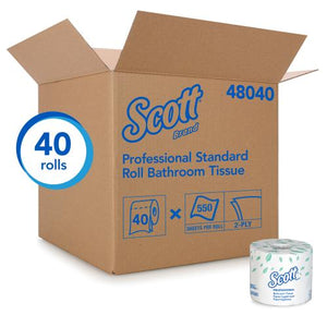 Scott Standard 2ply Toilet/Tissue (40x550)